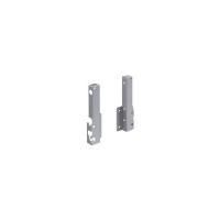 Соединитель задней стенки innotech/innotech atira, h144, серый, правый 9007356 Hettich