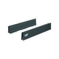 Боковина ящика innotech atira, h70, nl420, антрацит, левая 9194424 Hettich