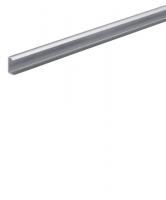 Профиль концевой, l2500, h17, сталь, цвет серебристый 9206283 Hettich