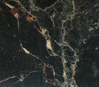 Столешница 3000*600 мм 38 мм 3029/S Мрамор Марквина черный  АМК-Троя
