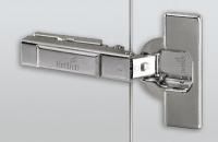 Петля intermat 9966, угол 95°, чашка th42 d35, накладная, b12,5 9044850 Hettich