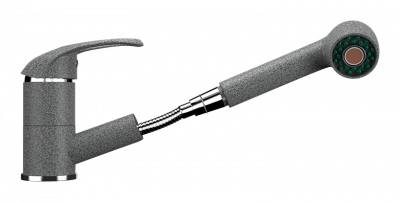 Cмеситель 309 темно серый ULGRAN U-002