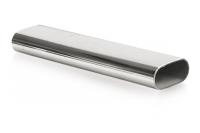GTV ТРУБА ОВАЛЬНАЯ КИТАЙ 30x15x0,8ММ, 3000ММ, ЦВЕТ ХРОМ