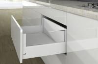 Комплект короба arcitech с des ignside, с соед.зад.стенки, nl300,h250/126, цвет белый 9149407 Hettich