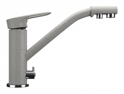 Cмеситель 310 серый ULGRAN U-010