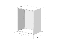 Корпус навесной кухни 80*34*72