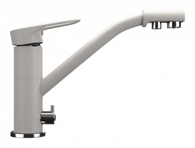 Cмеситель 331 белый ULGRAN U-010