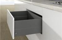 Комплект короба arcitech с top side, с соед.зад.стенки, nl400,h 250/126, цвет антрацит 9150871 Hettich