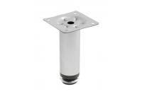 GTV НОЖКА МЕБЕЛЬНАЯ D-100, H=100MM, ЦВЕТ АЛЮМИНИЙ