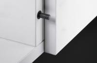 Механизм push to open magnet для петель, под запрессовку, короткий ход,светло-серый 9089606 Hettich