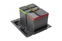 GTV СИСТЕМА ХРАНЕНИЯ AXISPACE В БАЗУ 600ММ, 1x15L, 2x7L