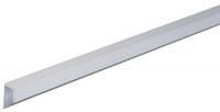 Нижний направляющий профиль wing 77,l3200, с перфорацией, алюминий 70985 Hettich
