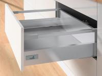 Комплект короба innotech atira полн. выдв. с push to open,h1 44, nl520, релинги, серый 9242936 Hettich