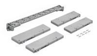 Комплект демпферов silent syst em topline l 3 двери, над верх. пан .,открыт. 9182573 Hettich