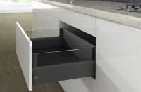Комплект короба arcitech с des ignside, с соед.зад.стенки, nl350, h218/126, цвет антрацит 9150844 Hettich