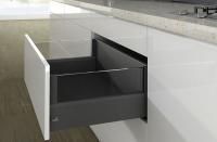 Комплект короба arcitech с des ignside, с соед.зад.стенки, nl300,h250/126, цвет антрацит 9150864 Hettich