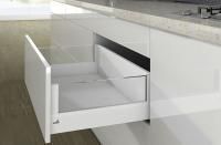 Комплект короба arcitech с des ignside, с соед.зад.стенки, nl300, h218/94, цвет белый 9149354 Hettich