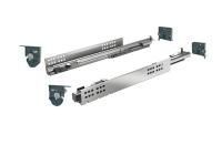 Quadro 4d v6 silent system 30/550 мм направляющие полного выдвижения, eb 20, комплект 9181300 Hettich