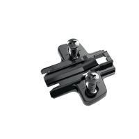 Монтажная планка system 8099 для sensys, l37, d5, евровинты, черный обсидиан 9091802 Hettich
