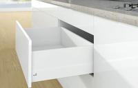 Комплект короба arcitech с top side, с соед.зад.стенки, nl400,h 218/94, цвет белый 9149361 Hettich