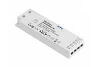 GTV БЛОК ПИТАНИЯ EASY CLICK 220V/12V/20W, IP20, 129x42x16MM, ПРОВОД ВИЛКА 1,5M, РАЗЪЁМ MINI AMP, ЦВЕТ ПЛАСТИК