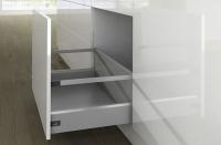 Комплект короба arcitech с рел ингом, с соед.зад.стенки, nl270, h282/126, цвет серебристый 9150988 Hettich
