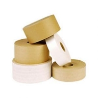 Гумированная лента для шпона (Veneer Tape)  40 мм perf 0 Brown