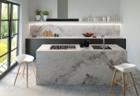 Кромка HPL с 
клеем 8126/Pt Phantom marble dark 4200x45x0,5 мм Slotex