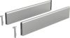 Topside, надставка at, 92х650м сер 9122932 Hettich
