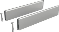 Topside, надставка at, 92х650м сер 9122932 Hettich