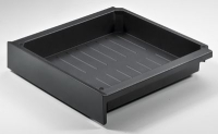 Лоток для канцелярских товаров smartray,h60, пластик, цвет черный 9134235 Hettich