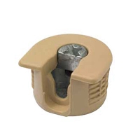 Стяжка эксцентриковая vb 35m, полка 16 мм, пластик, цвет под бук 9067608 Hettich