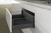 Комплект короба arcitech с des ignside, с соед.зад.стенки, nl350, h218/94, цвет антрацит 9150578 Hettich