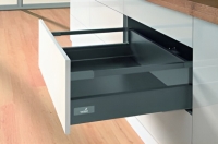 9336706 Комплект ящика InnoTech Atira полного выдв. для Push to open Silent, 30 кг, 470*144,Антрацит