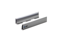 1062015 Боковина ящика HETTICH InnoTech, H70 мм, NL350 мм, цвет серый, левая, (V18)