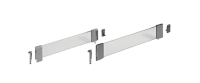 9100886 Hettich DesineSide со стеклом 144*350 серый