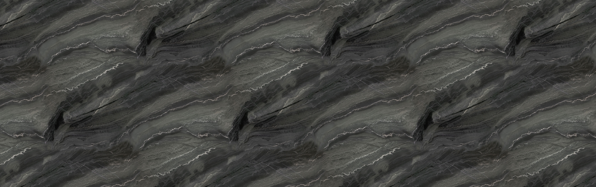 Столешница 8111/Pt Azurita black 3050x650x12 мм Slotex
