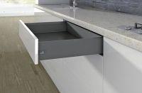 Комплект ящика arcitech с соед .зад.стенки, nl400, h126, цвет ан трацит 9150532 Hettich