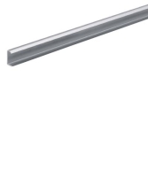 Профиль концевой, l2500, h17, сталь, цвет серебристый 9206283 Hettich