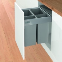 Рама системы сбора мусора innotech pull, nl470, kb600, сталь, цвет серебристый 9132359 Hettich