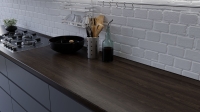 Пристенная панель 7122/Nw Carpenter Oak dark 4200x600x10 мм Slotex