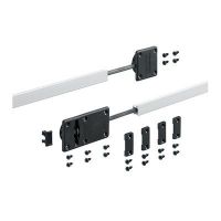Комплект стяжек-выпрямителей, алюминий 9252651 Hettich
