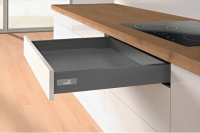 9336701 Комплект ящика InnoTech Atira полного выдв. для Push to open Silent, 30 кг, 520*70,Антрацит