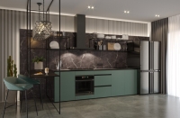 Пристенная панель 2343/A Ankara Marble 4200x600x10 мм Slotex