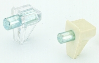 Полкодержатель Hettich, 1015510 Safety2 d=5мм прозрачная пластмасса