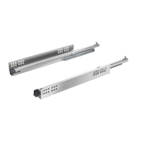 9256939 Комплект направляющих Quadro V6 YOU, полного выдвижения, с механизмом Push to open, M (30 кг), EB21, NL550