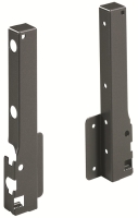 Соединитель задней стенки Hettich, 9080628 176 антрацит IT левый