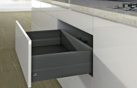 Комплект короба arcitech с top side, с соед.зад.стенки, nl450, h 218/94, цвет антрацит 9150658 Hettich