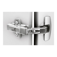 1056243 Петля Hettich, Intermat 9930-Т42-ECK д/складных дверей открывание 50А/90А