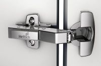 Петля sensys 8669, угол корпуса w30, угол 95°, чашка th52 d35, накладная, b2 9088176 Hettich